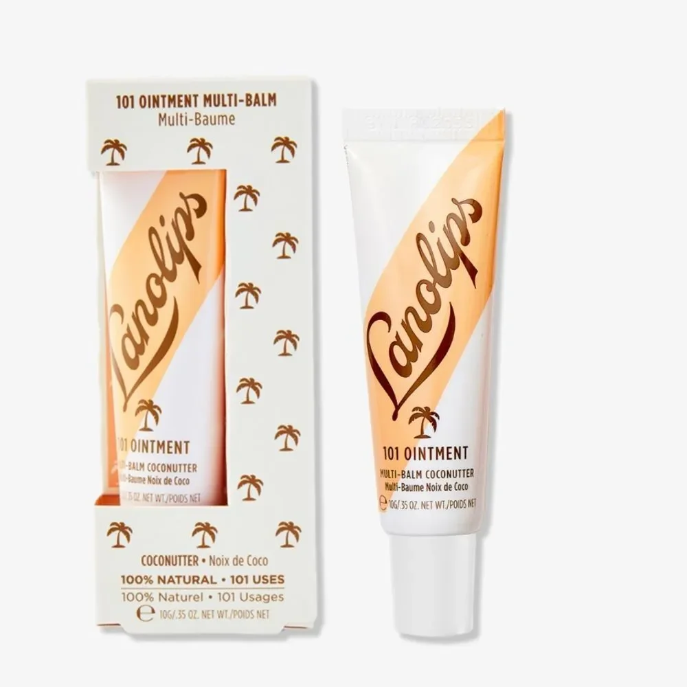 Lano 101Lanolips Ointment Multi Balm in Coconutter it’s a little tube of magic!